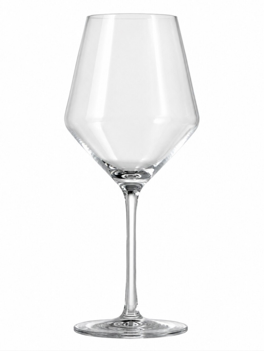 Schott Zwiesel Crystal Wine Glass Clear Modern Angular Bowl Made in Germany
